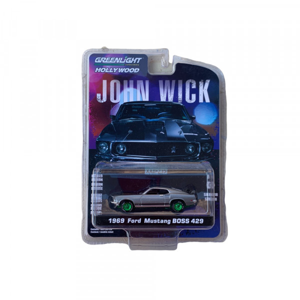 Greenlight - John Wick Ford Mustang Boss 429 - Green Machine  - 1:64 Ölçek