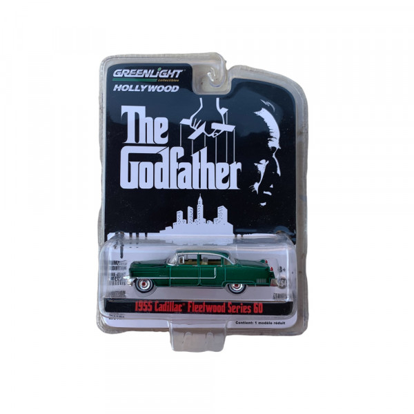 Greenlight - The Godfather Cadiilac Fleetwood - 1:64 Ölçek - Green Machine