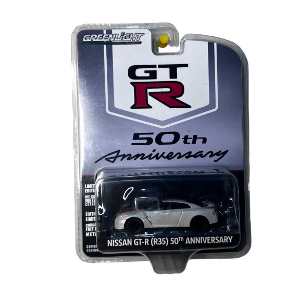 Greenlight - Nissan GT R35 - 1:64 Ölçek - 50 Th Anniversary