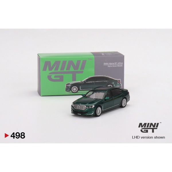 MINI GT - BMW 7.40 - 1:64 Ölçek - Alpine Green Metalic