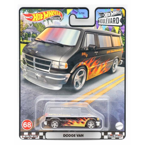 Hotwheels Premium - Dodge Van - 1:64 Ölçek