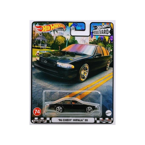 Hotwheels Premium - Chevy Impala SS 1996 - 1:64 Ölçek