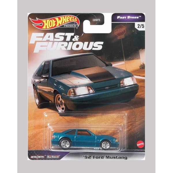 Hot Wheels Premium - Ford Mustang '92 - Fast & Furious - 1:64 Ölçek