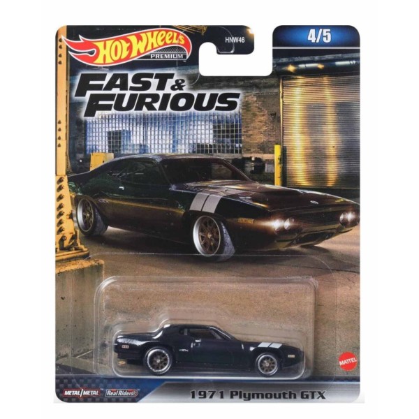 Hot Wheels Premium - Plymouth GTX - Fast & Furious - 1:64 Ölçek