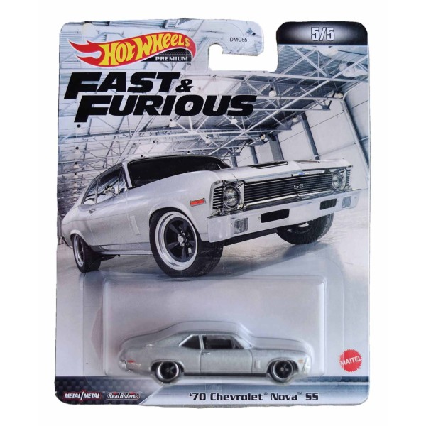 Hot Wheels Premium - Chevy Nova SS - Fast & Furious - 1:64 Ölçek