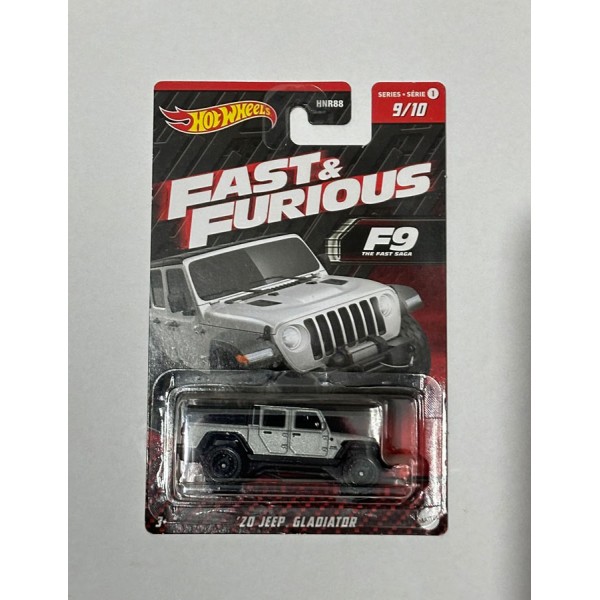 Hotwheels  - Fast & Furious - Jeep Gladiator	  - 1:64 Ölçek