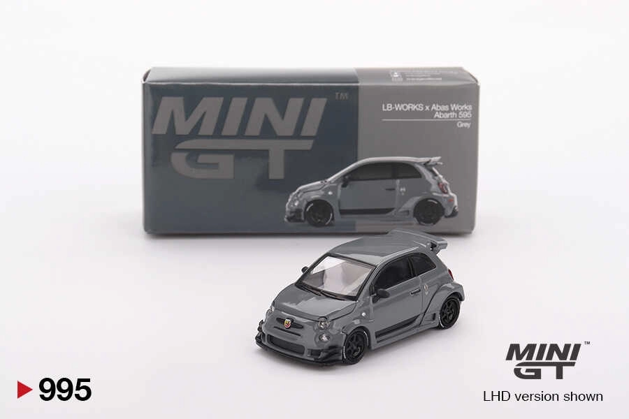 Abarth 595 LB-WORKS x Abas Works Grey MGT00995