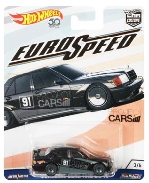 Hot Wheels Premium - Mercedes Benz 190E 2.5-16 Euro Speed