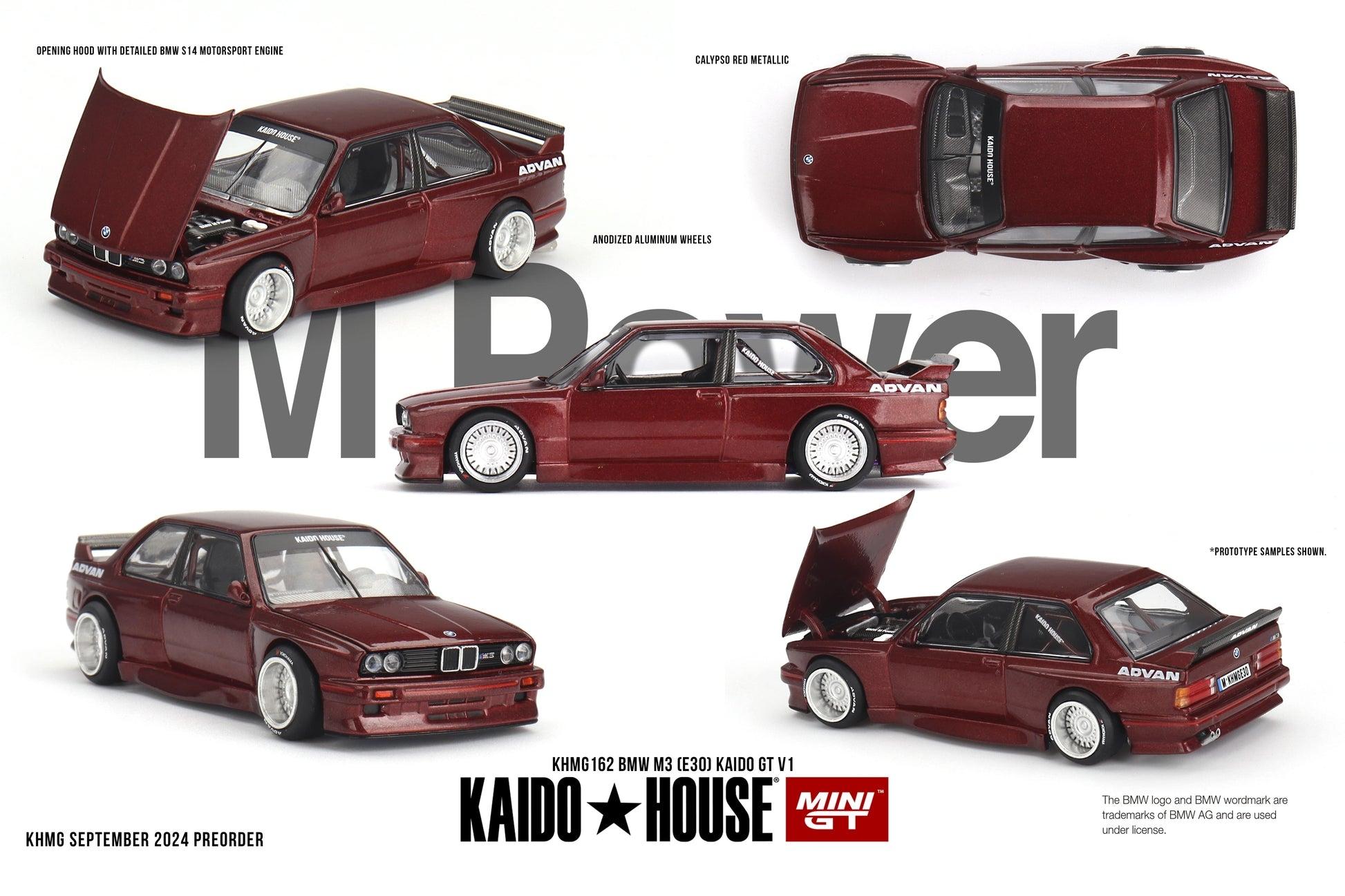 162 Bmw e30 M3 Bordo - Coi Hobi Diecast Antalya