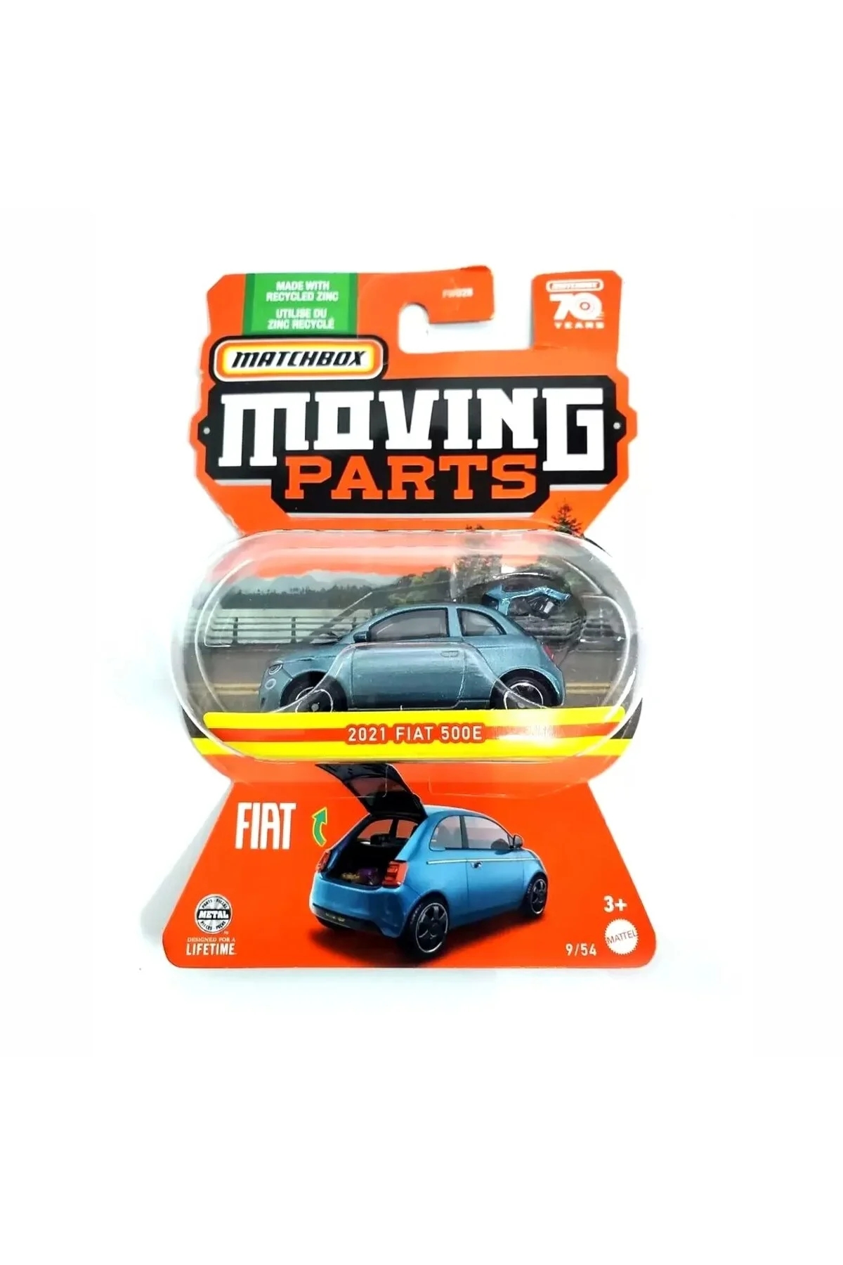 Matchbox 2021 Fiat 500E