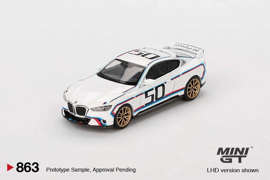 BMW 3.0 CSL White - Blister Paket MGT00863-BL