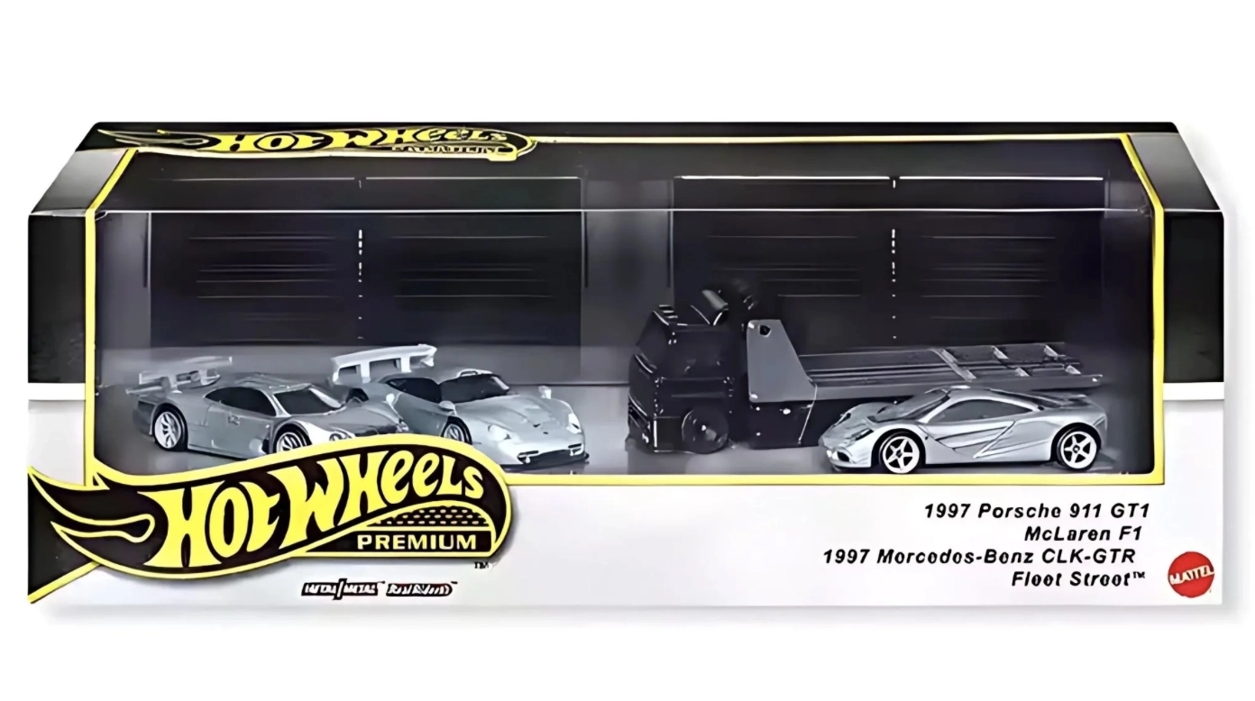 Hot Wheels Premium 90S Supercars Box Set 2025 JBM07 4'lü Set - Coi