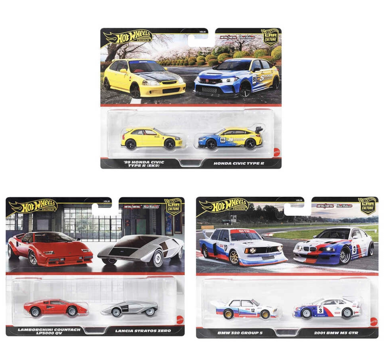 Hot Wheels Premium Car Culture 2'li Set HBL96-2025-2 - Coi Hobi