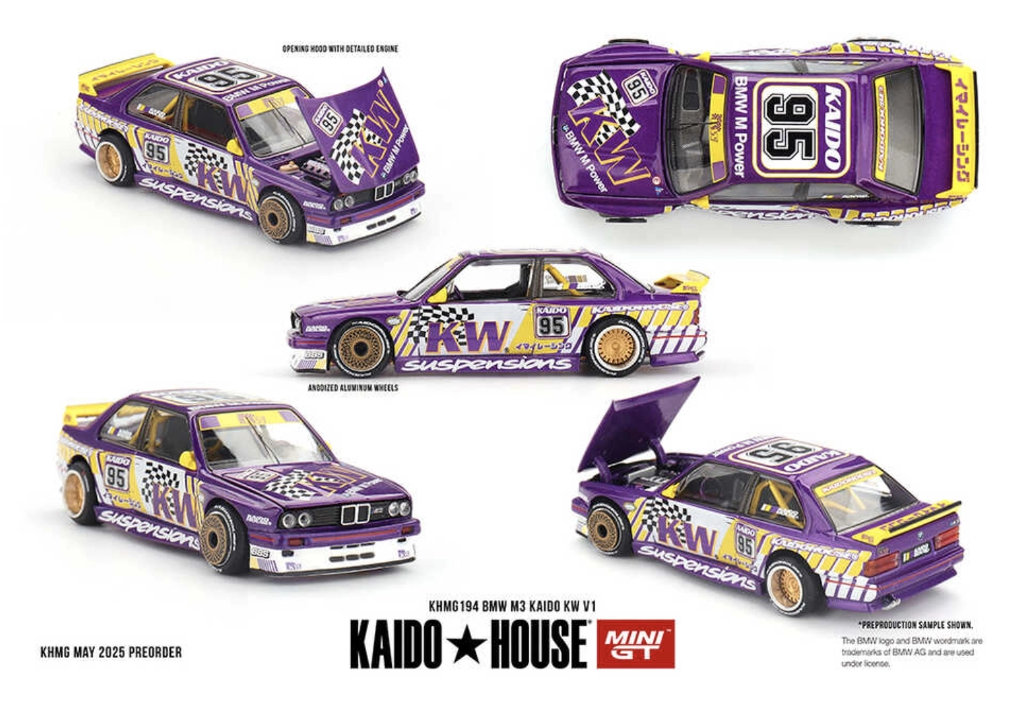 KaidoHouse BMW M3 Kaido KW V1 KHMG194