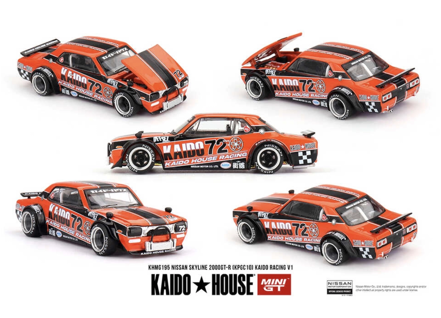 Kaido House Nissan Skyline 2000GT-R (KPGC10) Kaido Racing V1 KHMG195