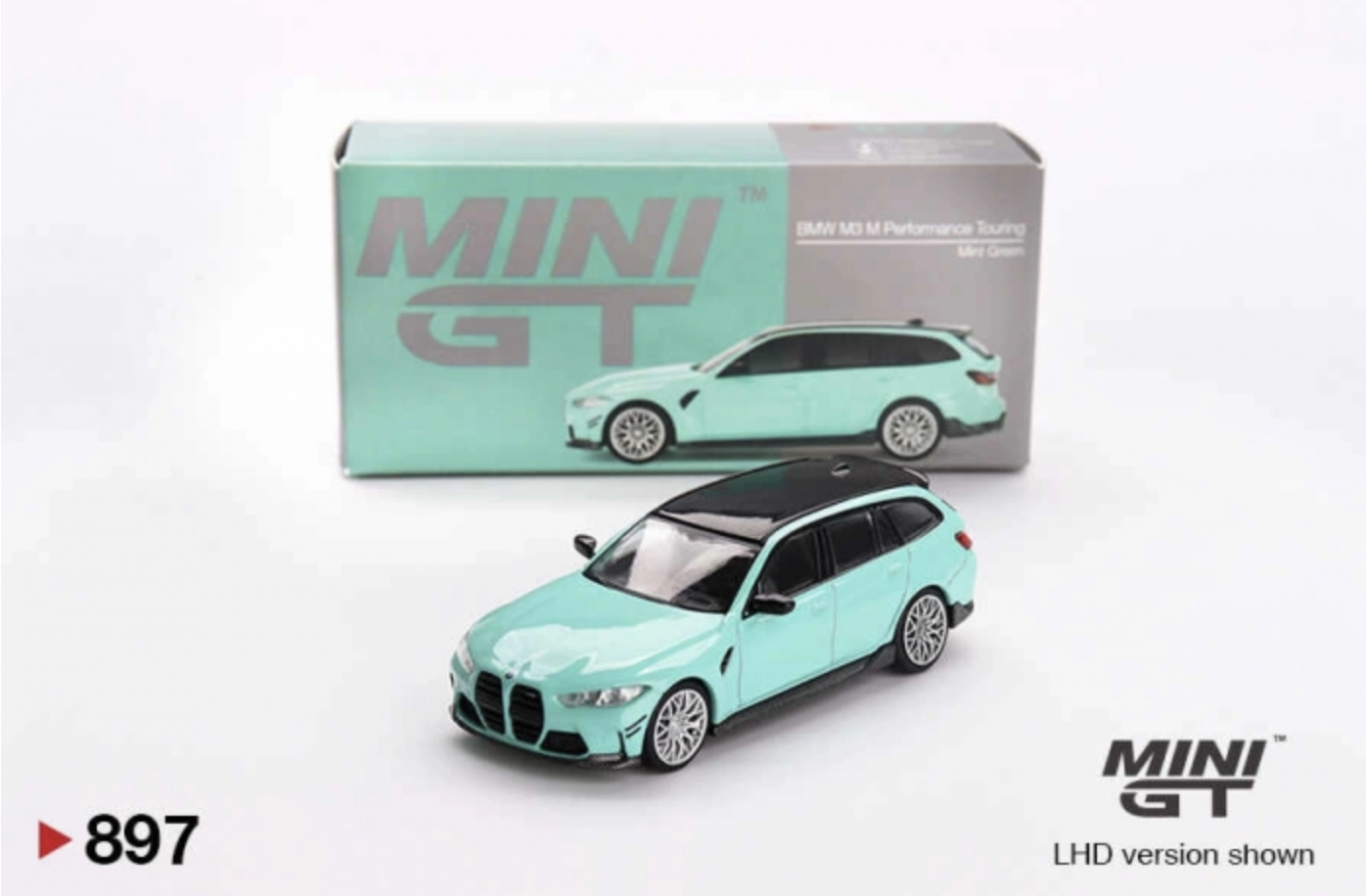 BMW M3 M Performance Touring Mint Green MGT00897 - Blister