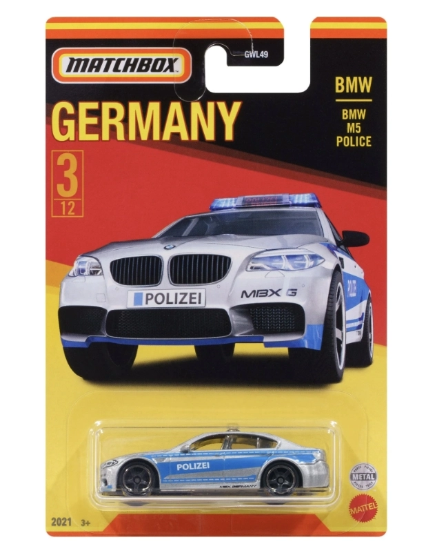 Matchbox Germany BMW M5 POLICE