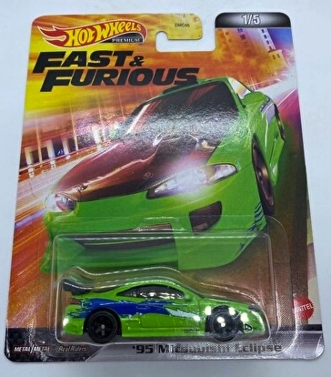 ’95 Mitsubishi Eclipse - Fast Furious - Hot Wheels Premium