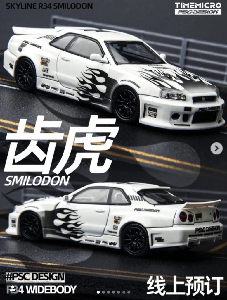 Time Micro X PSC Design - Nissan GTR R34 - Turkey Exclusive 250 Limit