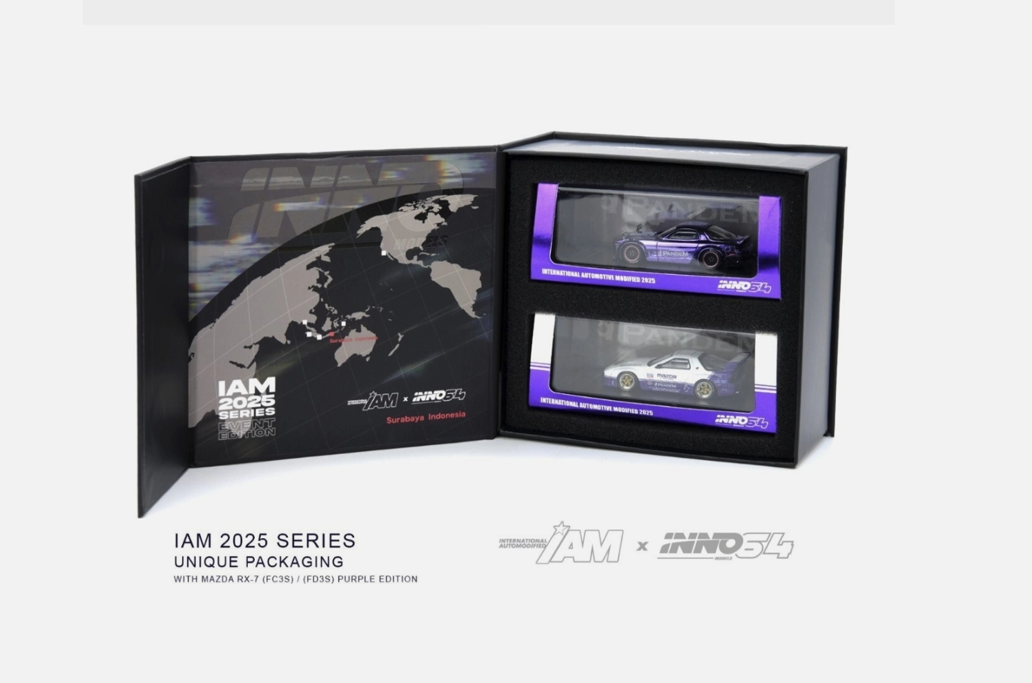 IAM2025 Event Edition x Inno64 - Singapore - Mazda Rx-7C3S & Mazda Rx-7 FD3S