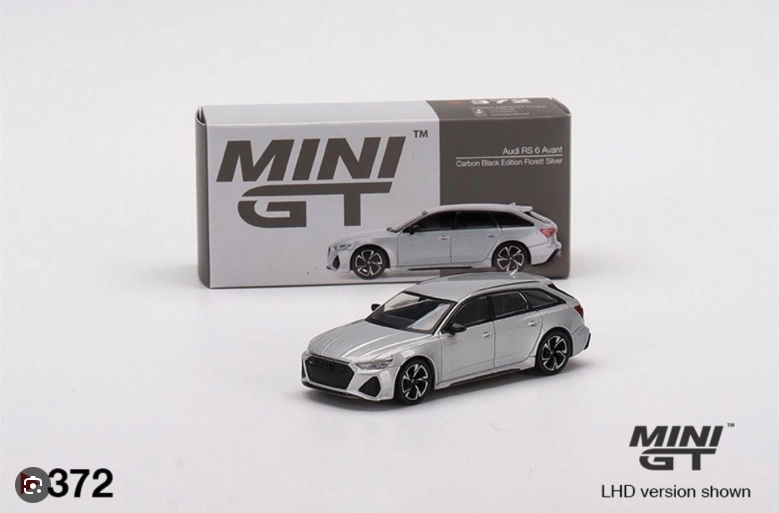 Audi RS 6 Avant - Carbon Black Edition Florett Silver #372 - Açık Jelatin