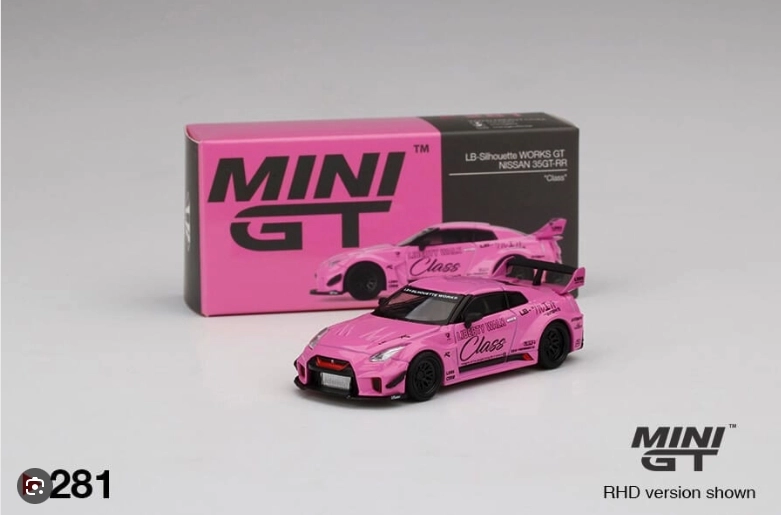 LB Silhouette Works GT Nissan 35GT-RR Class #281 - Açık Jelatin