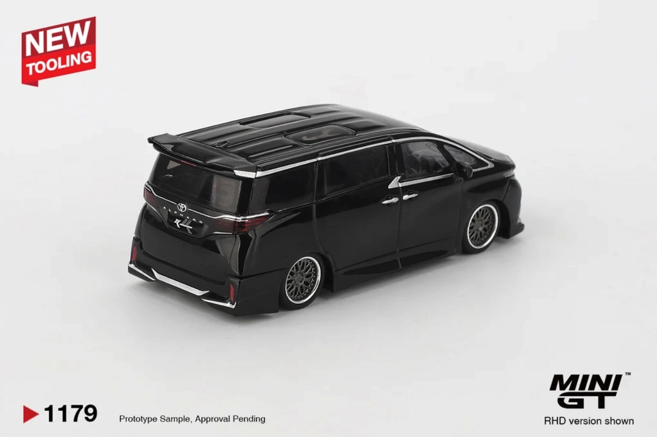 Mini GT 1/64 Toyota Alphard 40 KUHL Black MGT01179