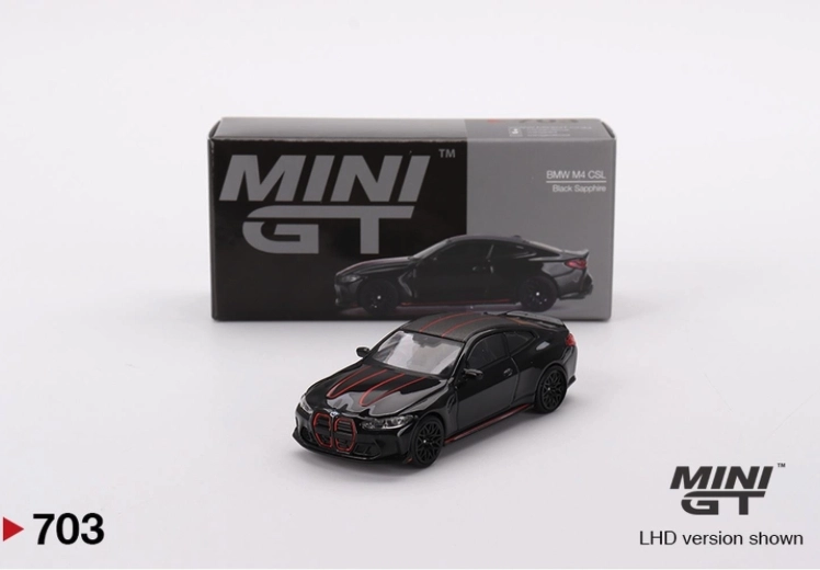 Mini GT - Bmw M4 CSL - Blach Sapphire - MGT00703-L