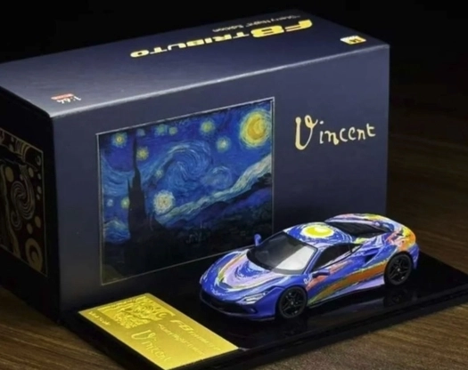 Karium Model - Ferrari F8 Tributo Starry Night Edition Vincent