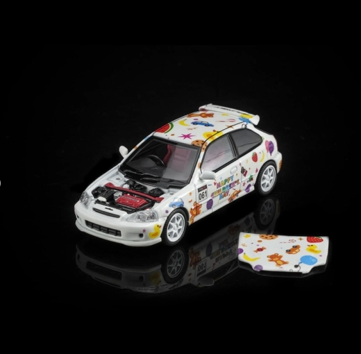 MOTORHELIX - Porsche RWB 993   Honda Civic TYPE R (EK9) Children‘s Day Limited Edition