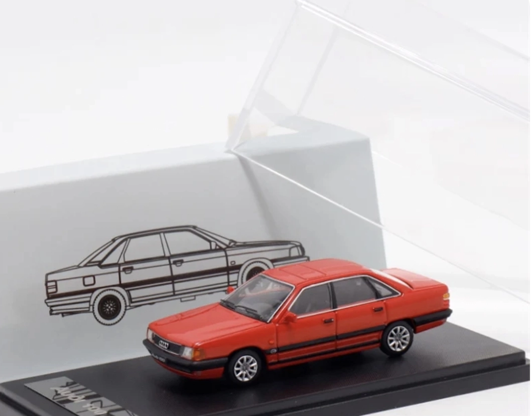 Rhino Model -  Audi 100 - Kırmızı
