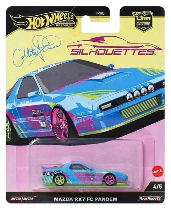 Hot Wheels Premium - Silhouette Mazda Rx-7 FC Pandem