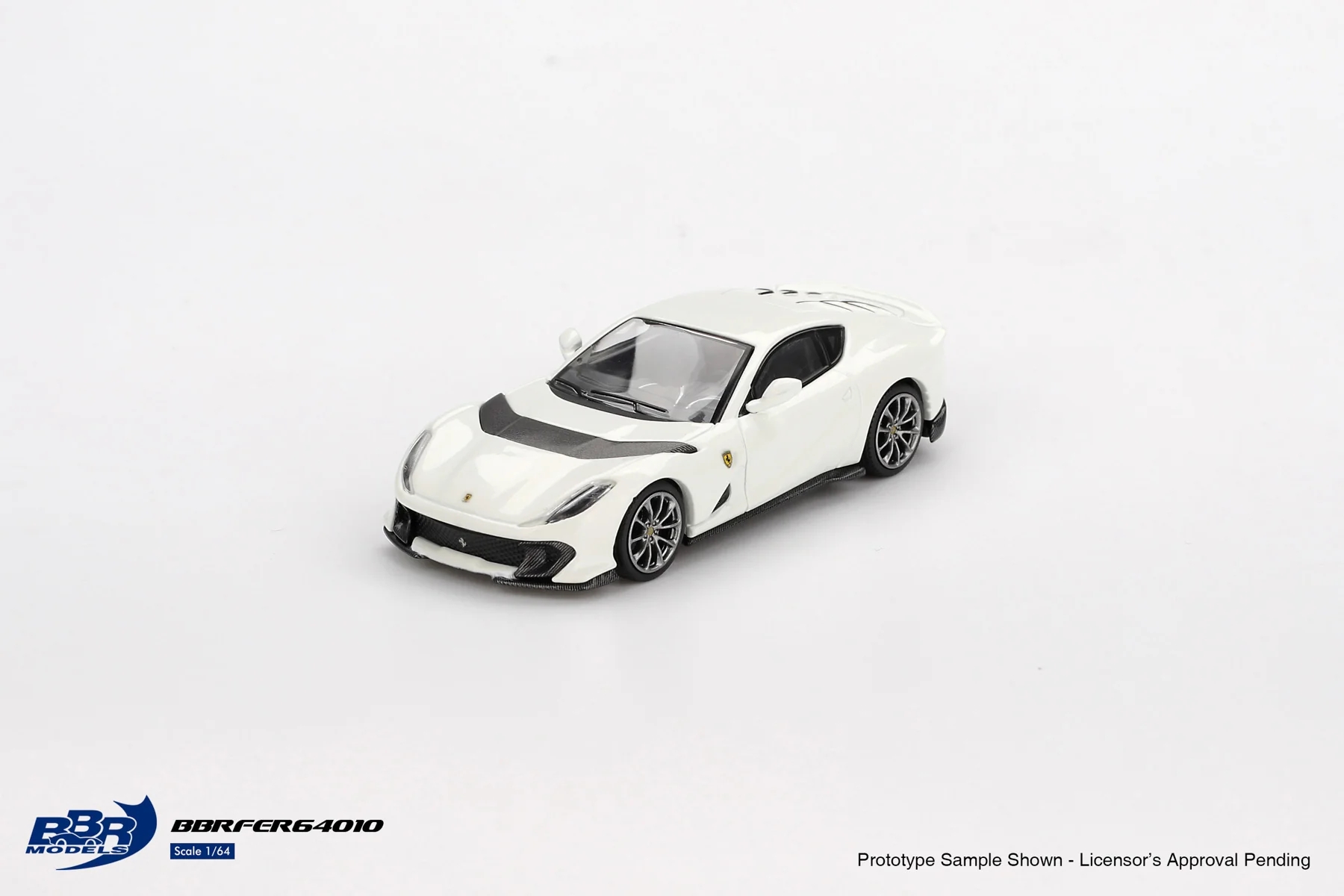 Ferrari 812 Competizione Bianco Avus BBRFER64010 - BBR Models