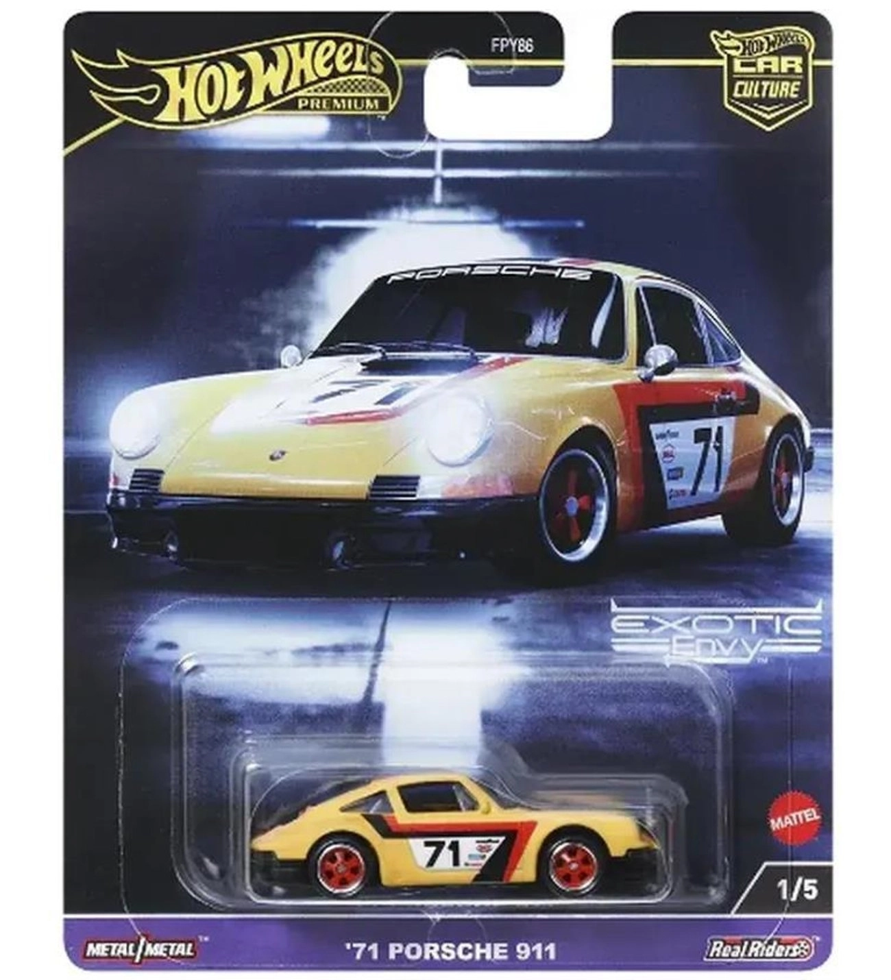 Hot Wheels Premium - ’71 Porsche 911 Exotic Envy
