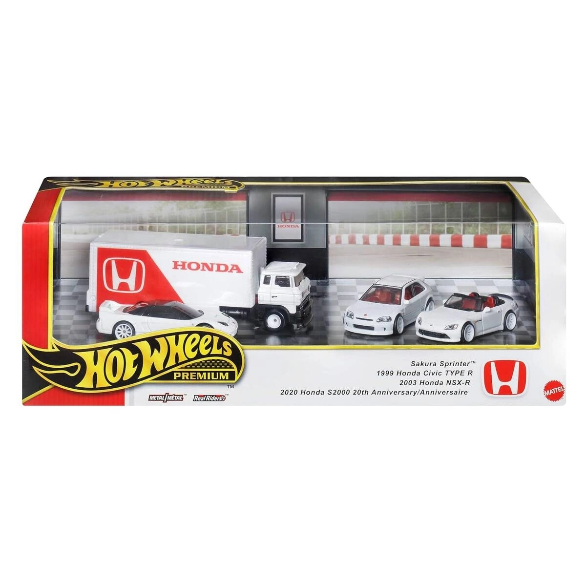 Hot Wheels Premium - Honda Diorama Set