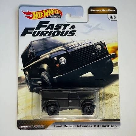 Hot Wheels Premium - Land Rover Defender 110 Hard Top