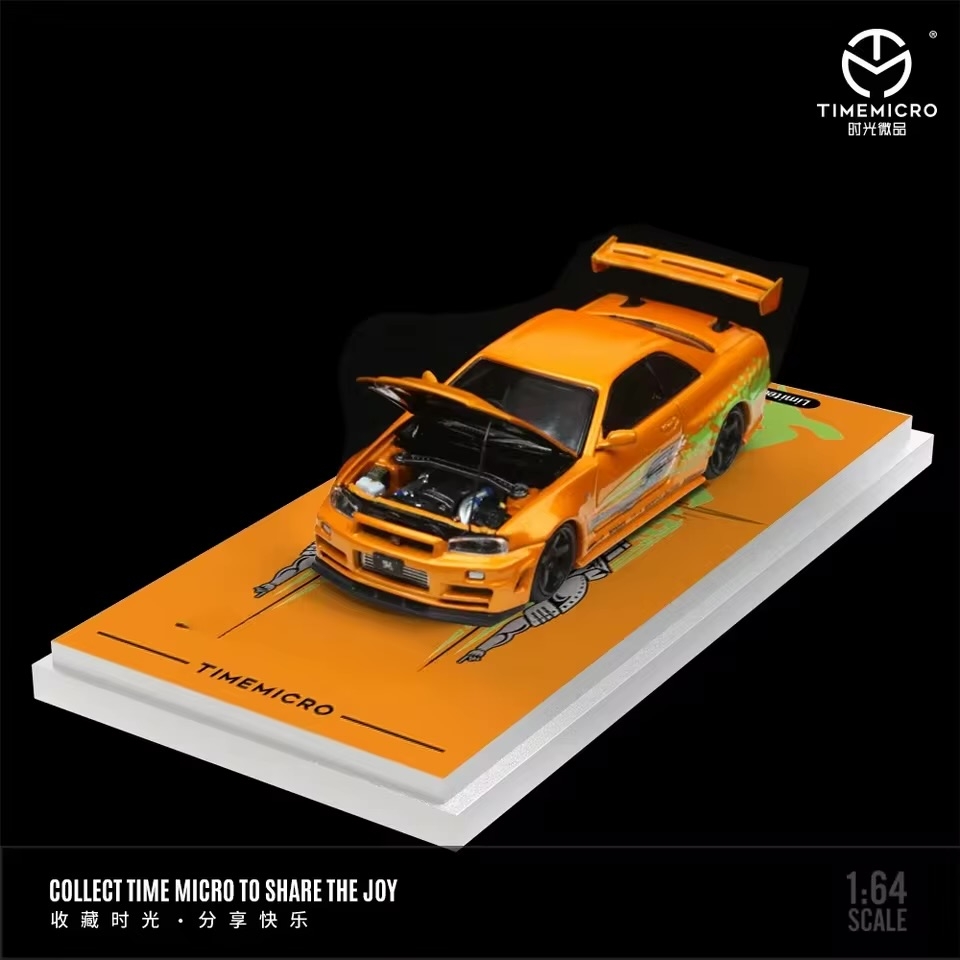 Nissan Gtr r34 Speed and Passion Turuncu Nor. Ver. - Coi Hobi