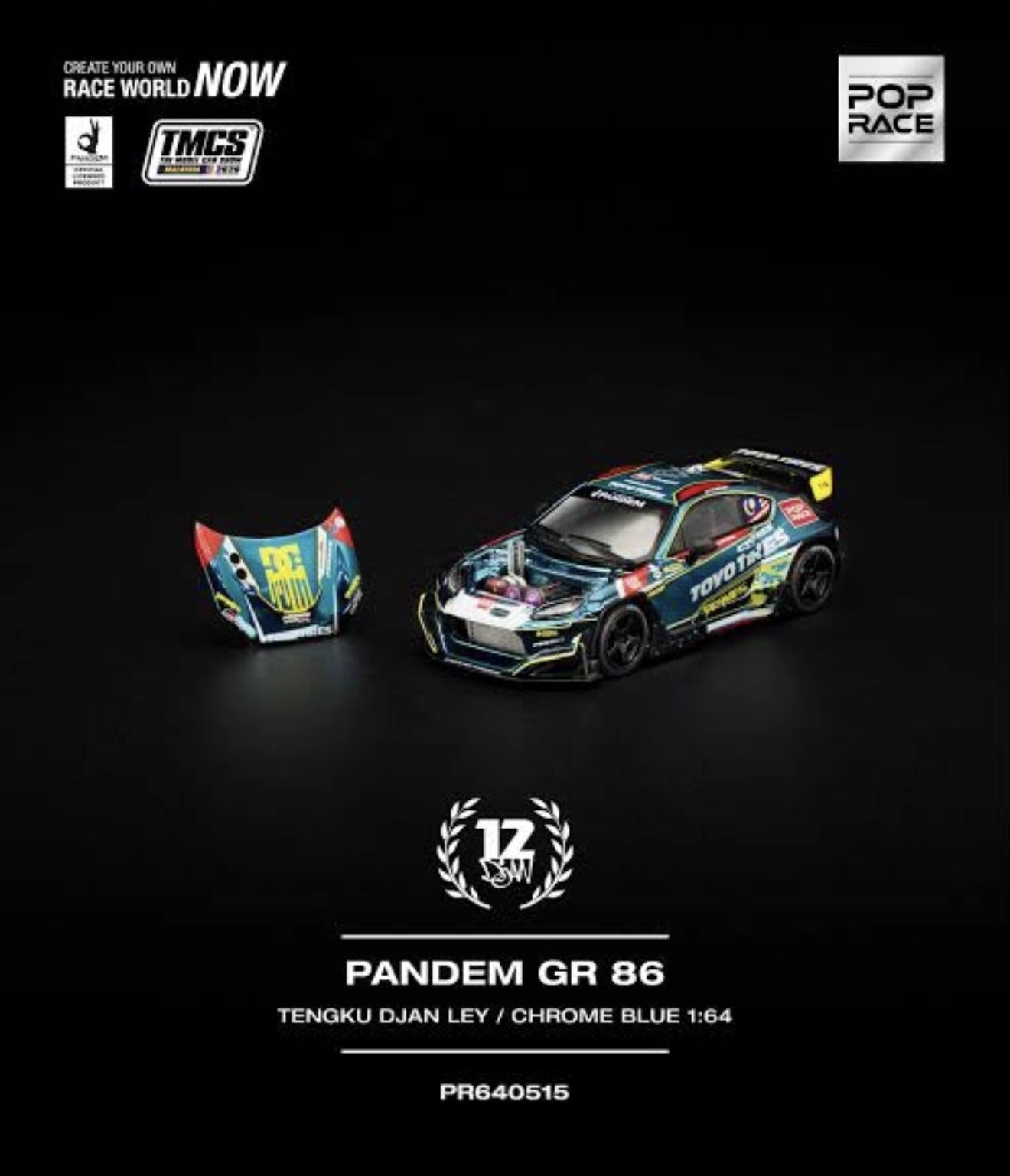 Pandem Gr 86 Tengku Djan Ley Chrome Blue - PR640515