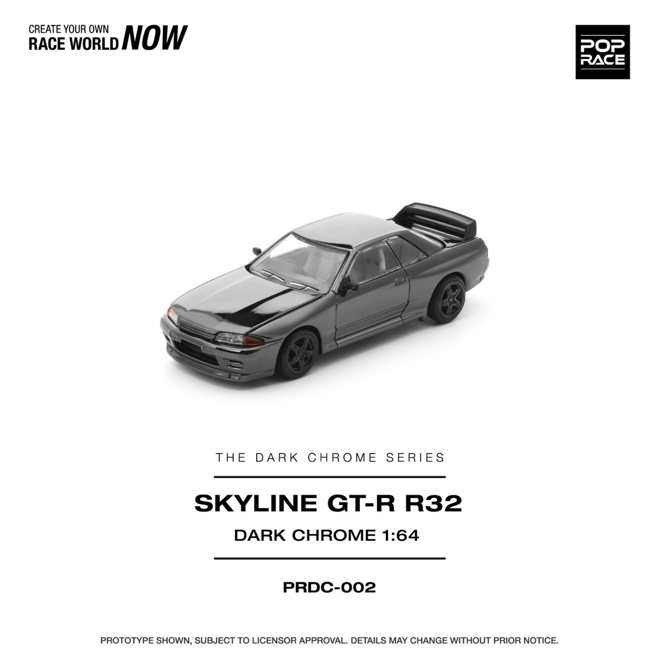 R32 GT-R DARK CHROME - PRDC002