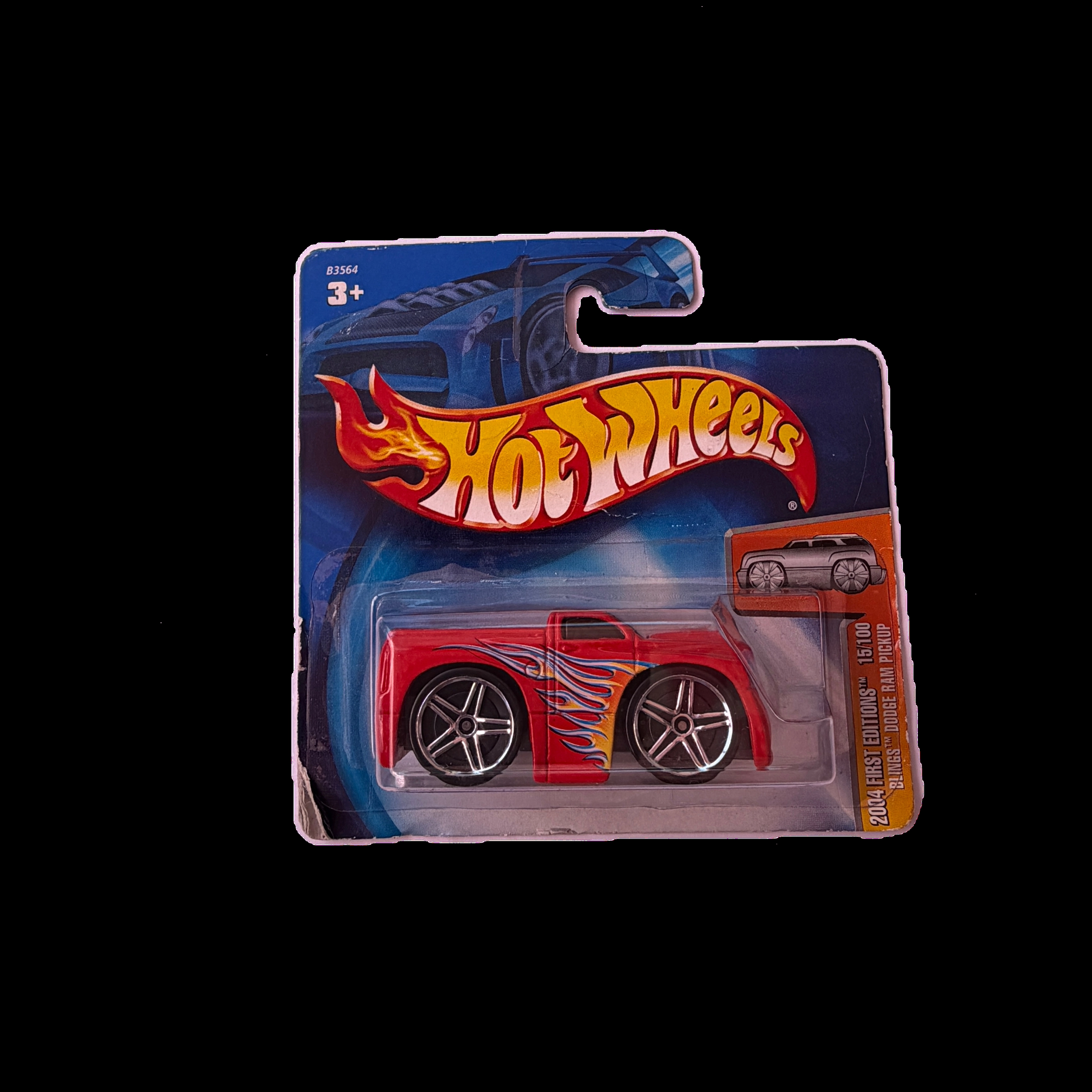 2004 First Editions Blings Dodge Ram Pickup 15/100  - Hot Wheels