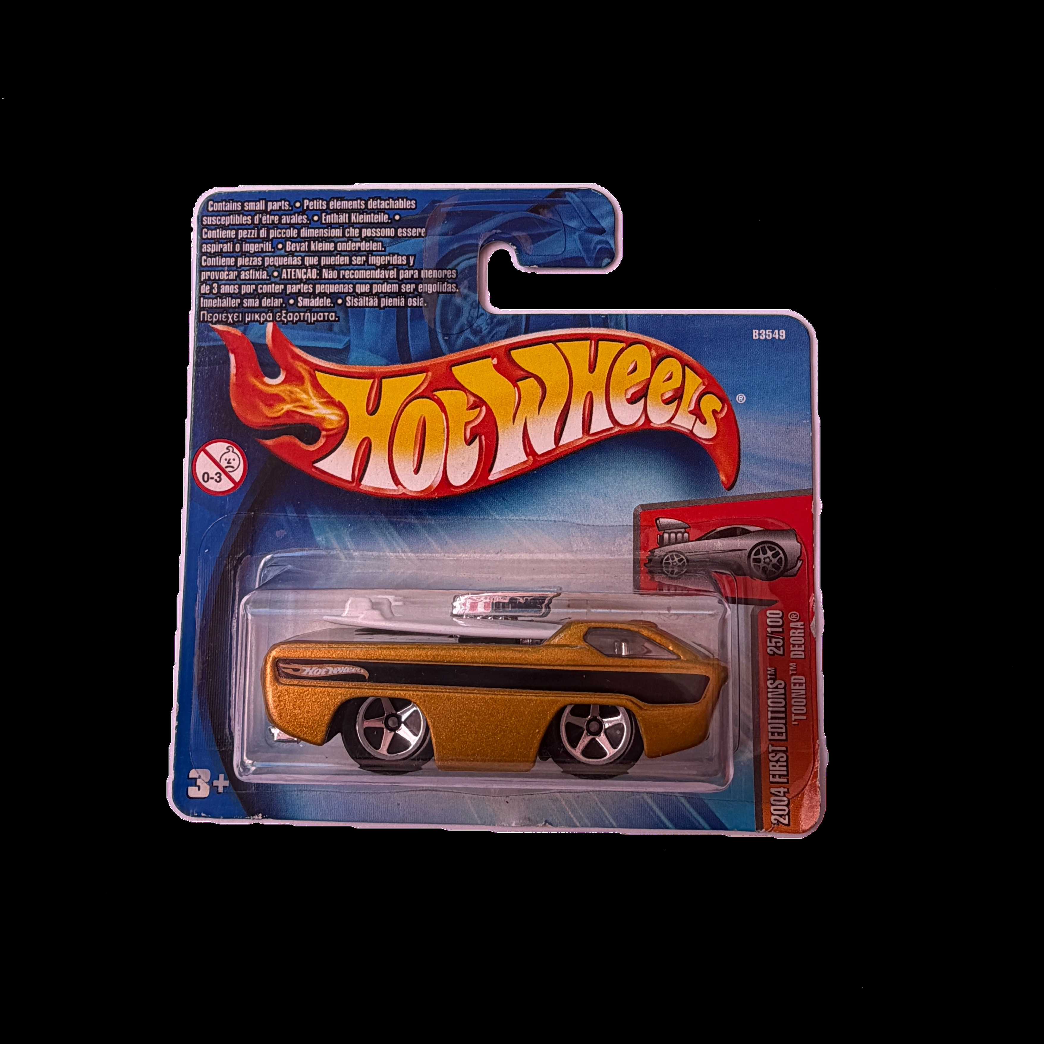 2004 First Editions 25/100 Tooned Deora - Hot Wheels