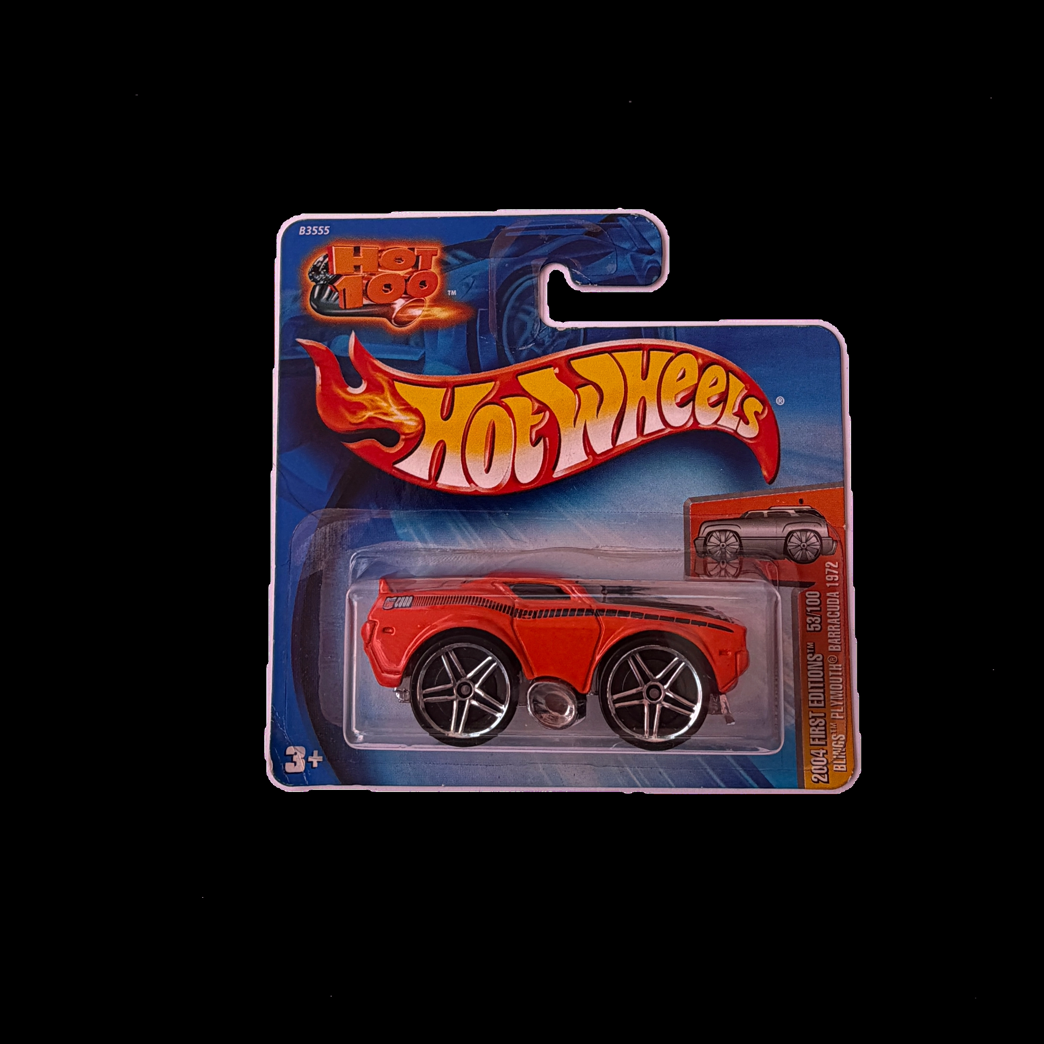 2004 First Editions 53/100 - Blings Plymouth Barracuda 1972 - Hot Wheels