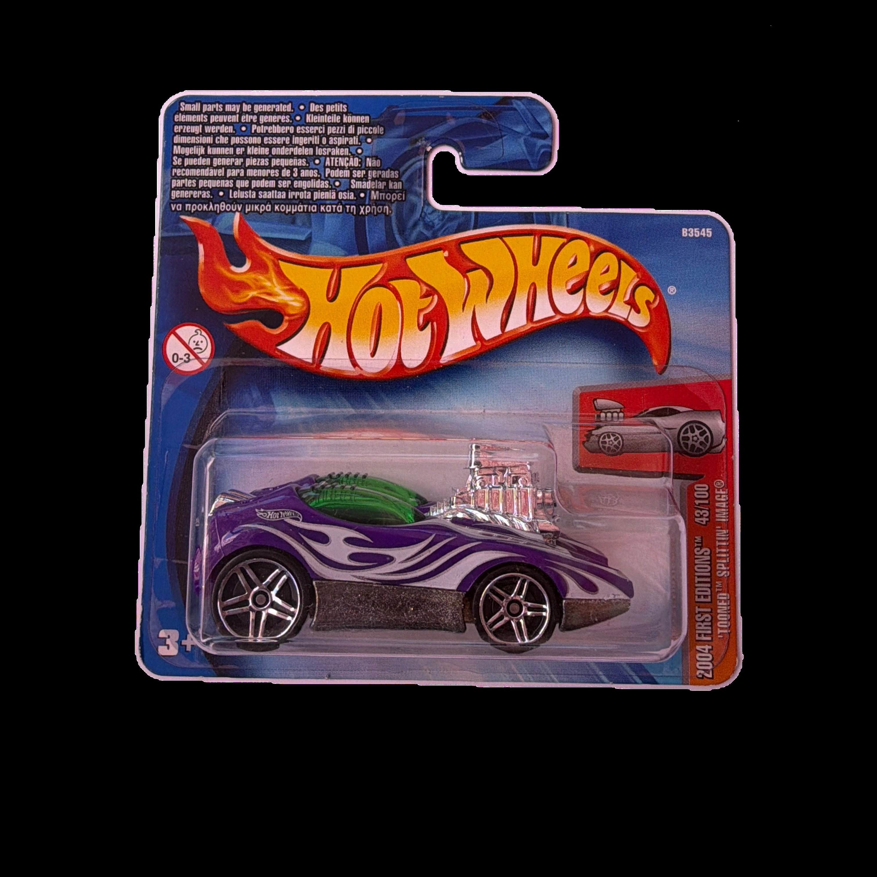 2004 First Editions 43/100 Tooned Splitting Image - Hot Wheels