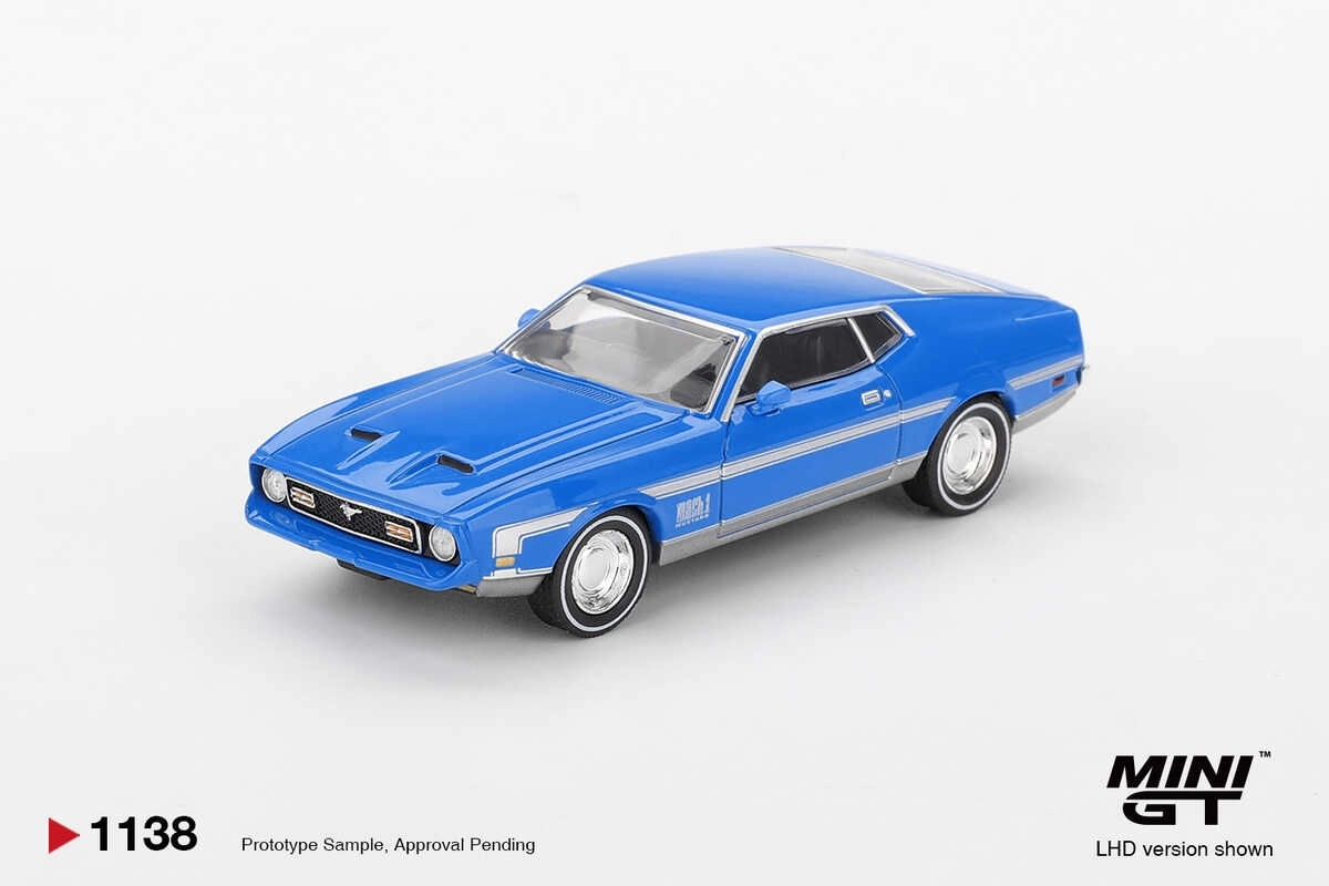 Ford Mustang Mach 1 Grabber Blue MGT01138