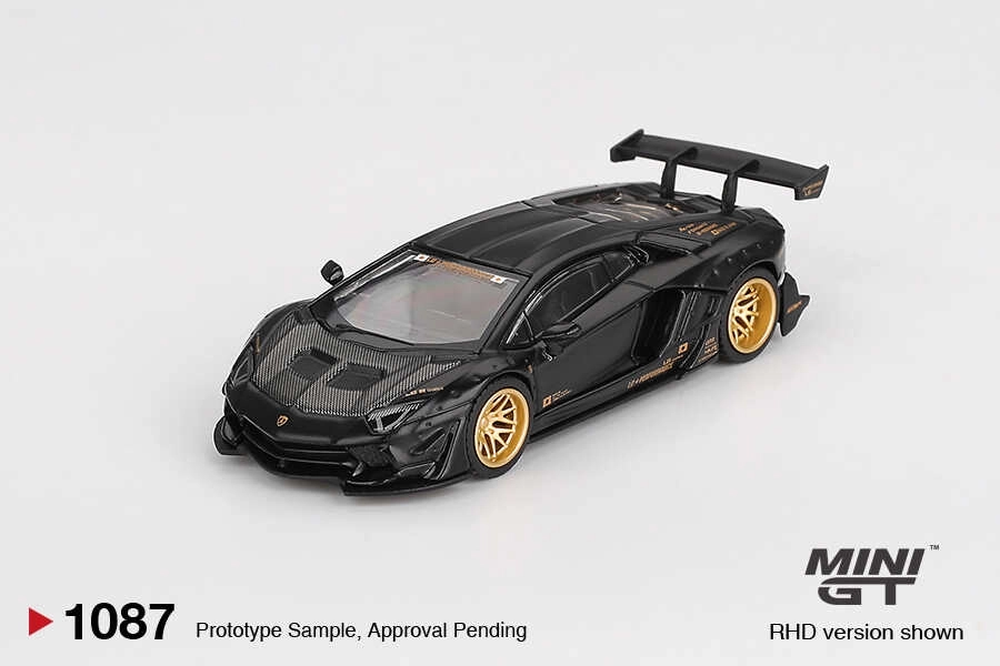 Lamborghini Aventador Limited Edition Matte Black MGT01087