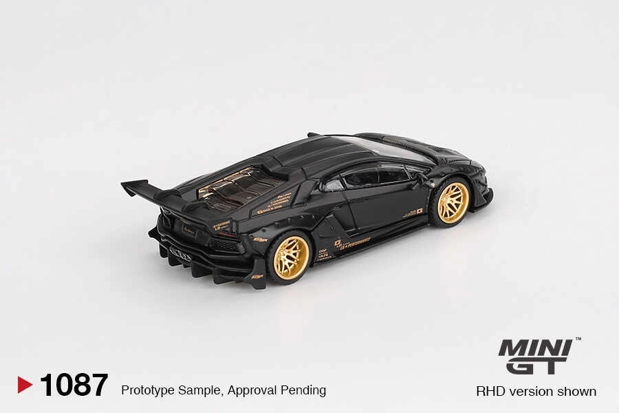 Lamborghini Aventador Limited Edition Matte Black MGT01087