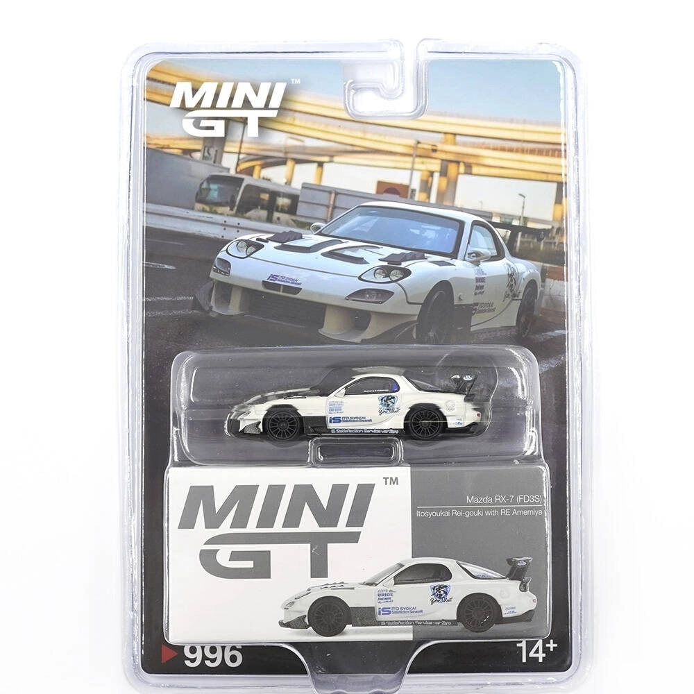 Mini GT 1/64 Mazda RX-7 (FD3S) Itosyoukai Rei-gouki with RE Amemiya MGT00996-BL