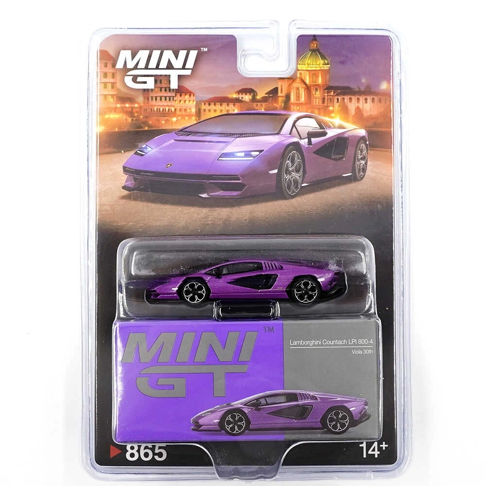 Lamborghini Countach LPI 800-4 Viola 30th - Blister Paket MGT00865-BL