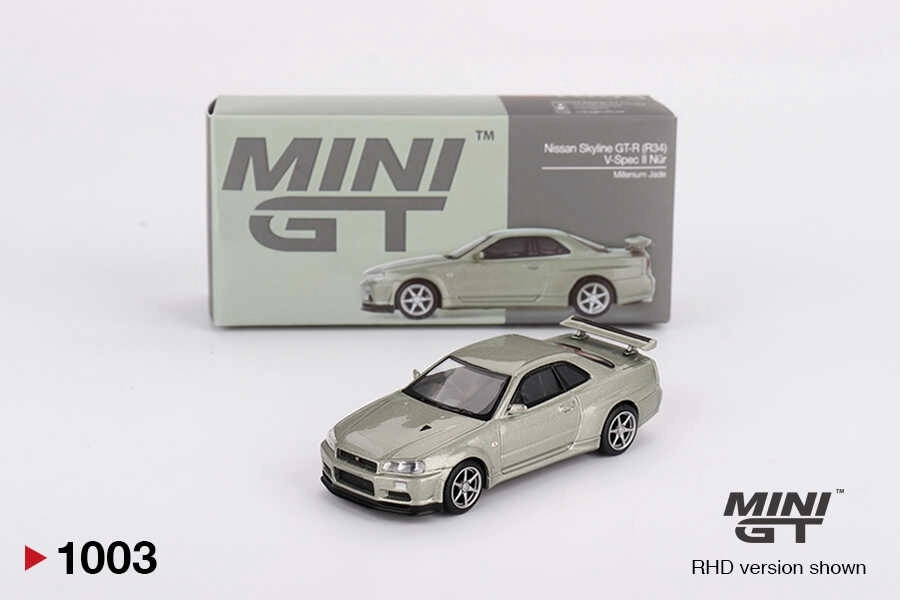 Nissan Skyline GT-R (R34) V-Spec II Nür Millenium Jade MGT01003