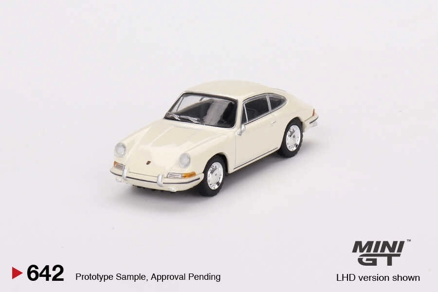 Mini GT 1/64 Porsche 901 1963 Ivory MGT00642 - Jelatinsiz